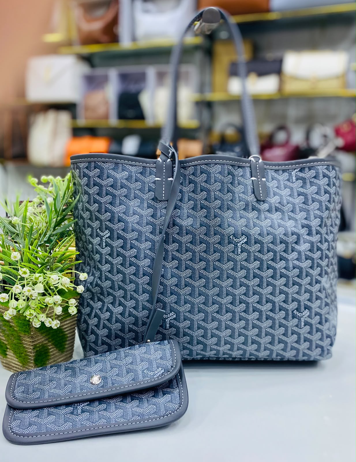 Goyard Inspired St Louis Tote Bag - Color 02 -RK