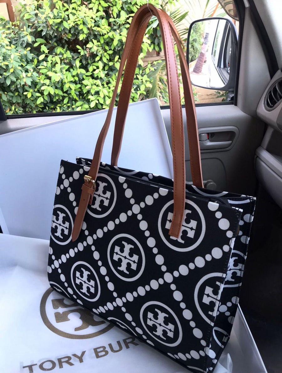 Tory Burch Inspired T Monogram Tote Bag - Color 02 -shaheen