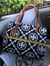 Tory Burch Inspired T Monogram Tote Bag - Color 01 -shaheen