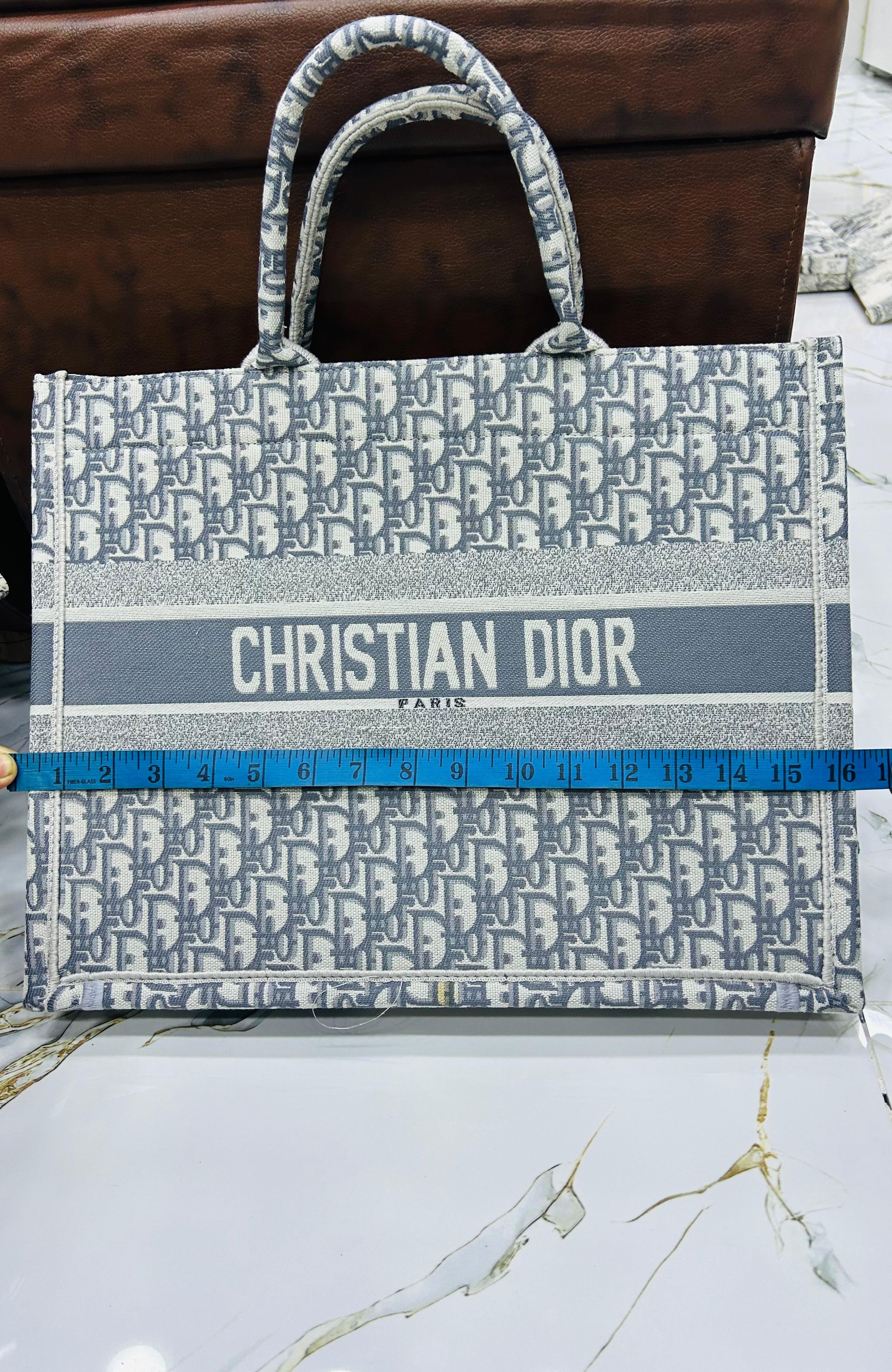 Dior Inspired Book Tote Blush Pink