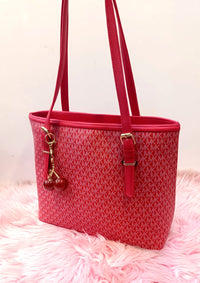 Michael Kors Inspired Jet Set Monogram Tote Bag -famous
