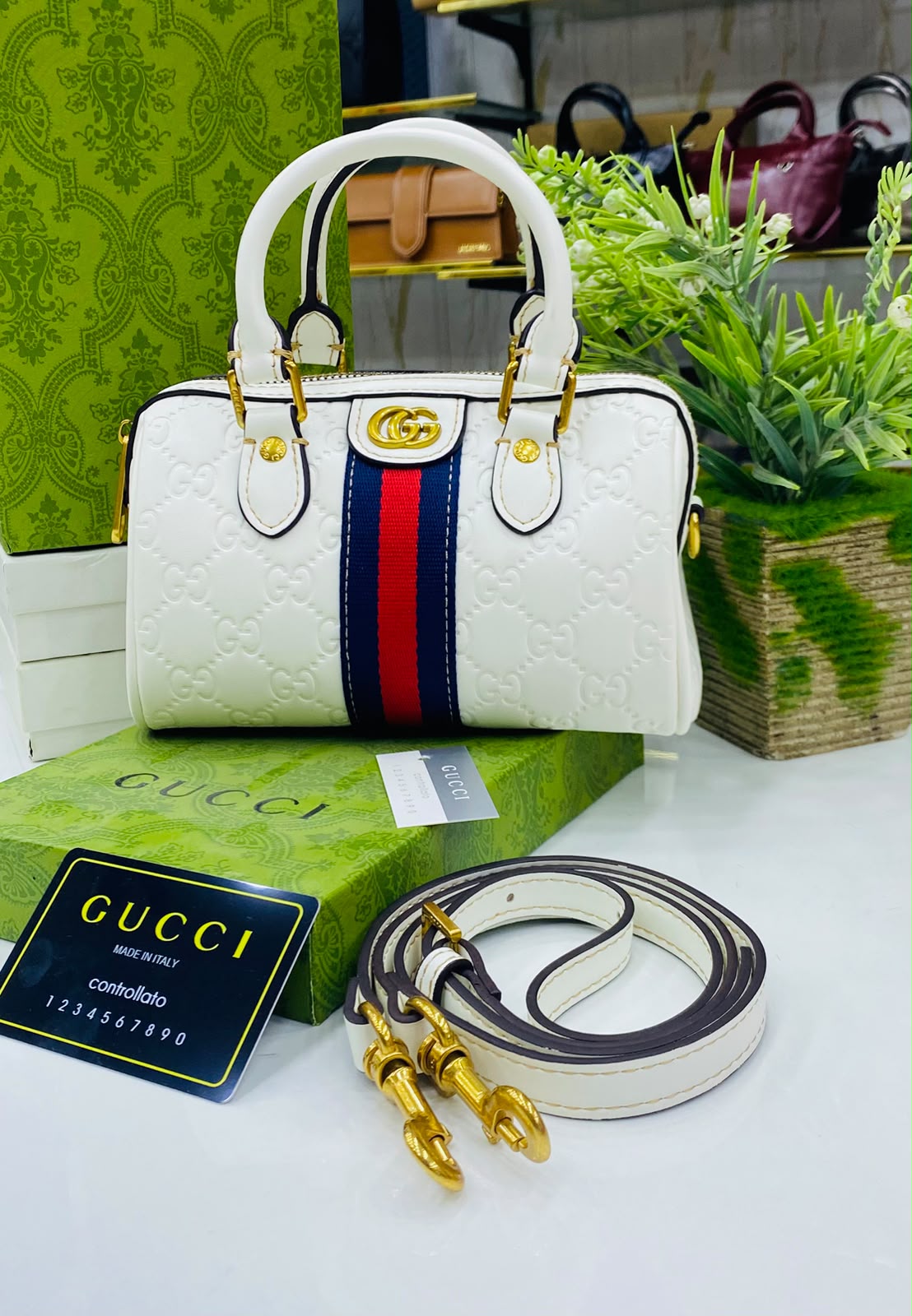 Gucci Ophidia Boston Bag Inspired - Color 05