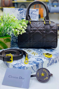 Dior Quilted Cannage Boston Bag Color 02