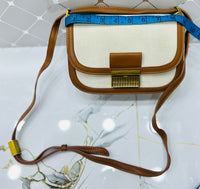 Charles & Keith Inspired Canvas Saddle Bag – Color 02