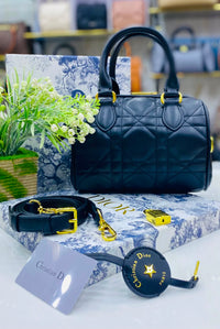 Dior Quilted Cannage Boston Bag Color 03