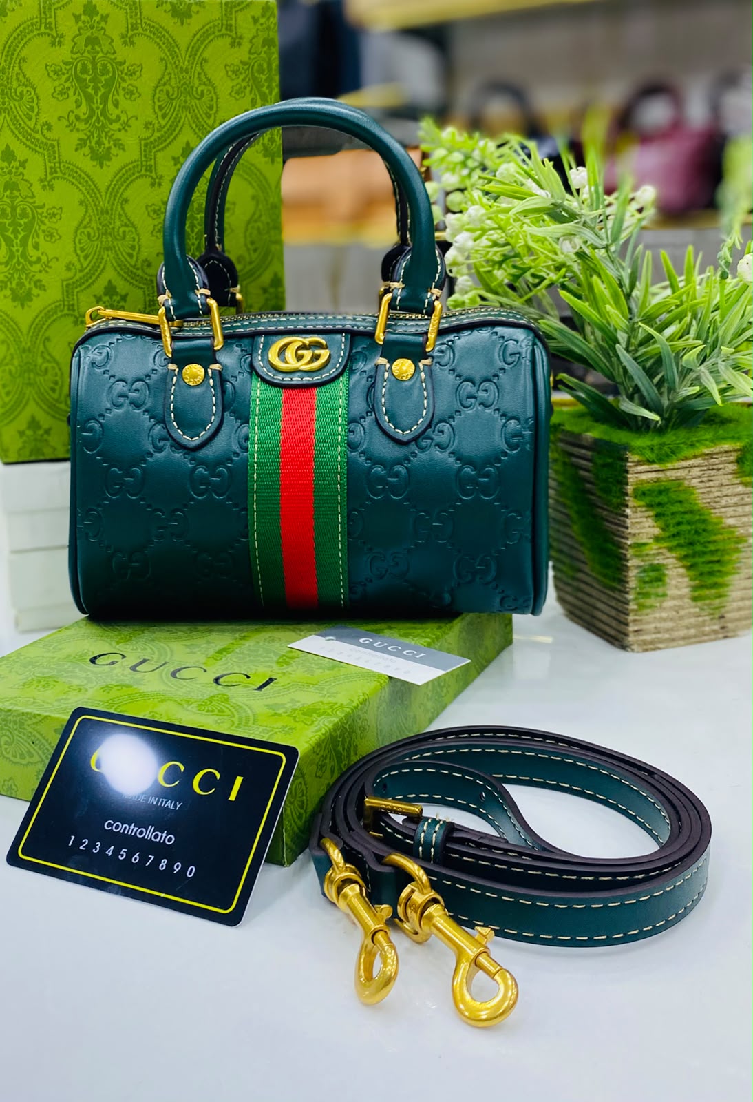 Gucci Ophidia Boston Bag Inspired - Color 10
