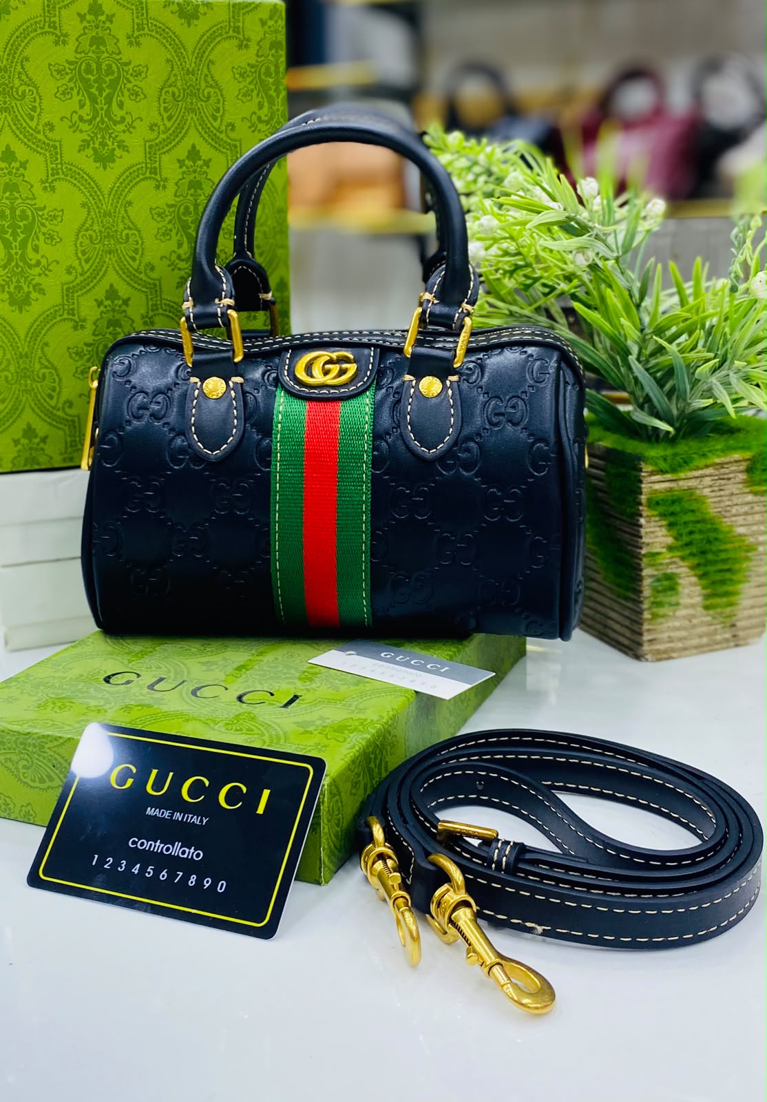 Gucci Ophidia Boston Bag Inspired - Color 04