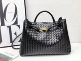 Bottega Veneta Inspired Woven Leather Tote Bag – Color 10